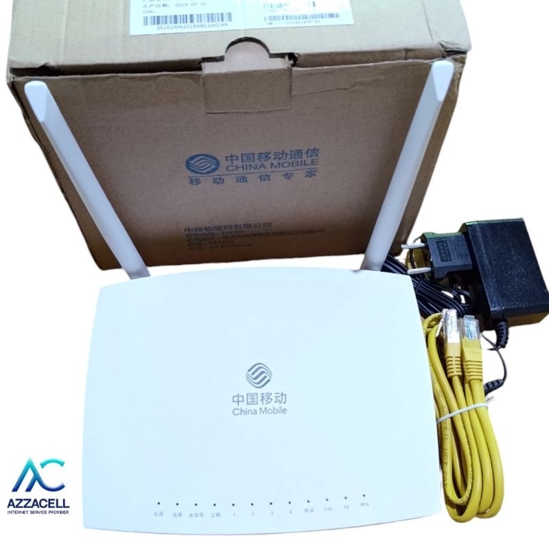 Jual gm620 xpon omci bekas normal set adaptor 12v 1,5a 5g dual band olt ...