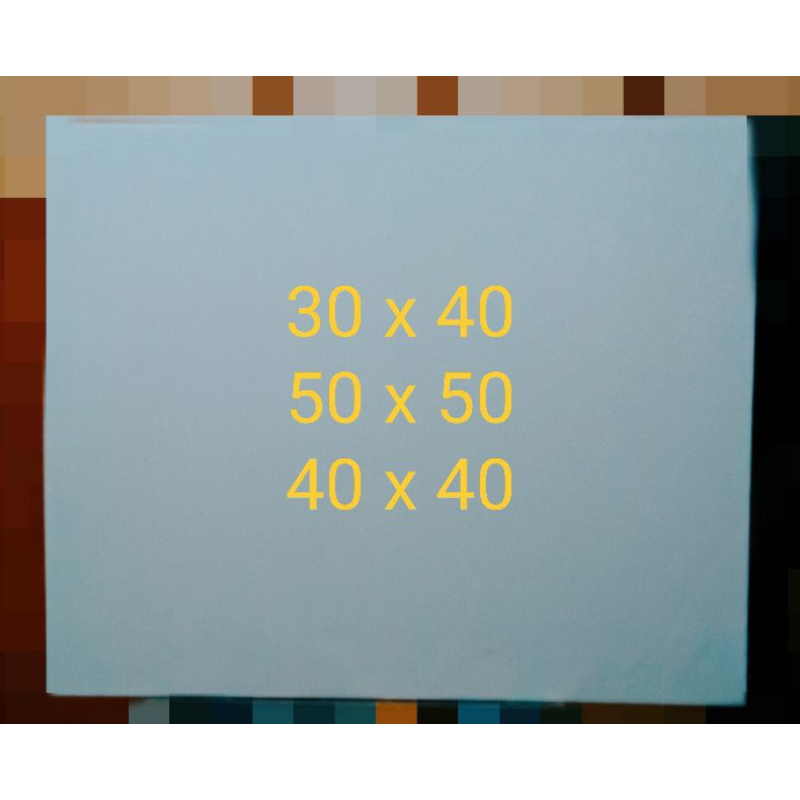 Jual kanvas 30 X 40 lukis murah / kanvas spandram / 50 x 50 kanvas ...
