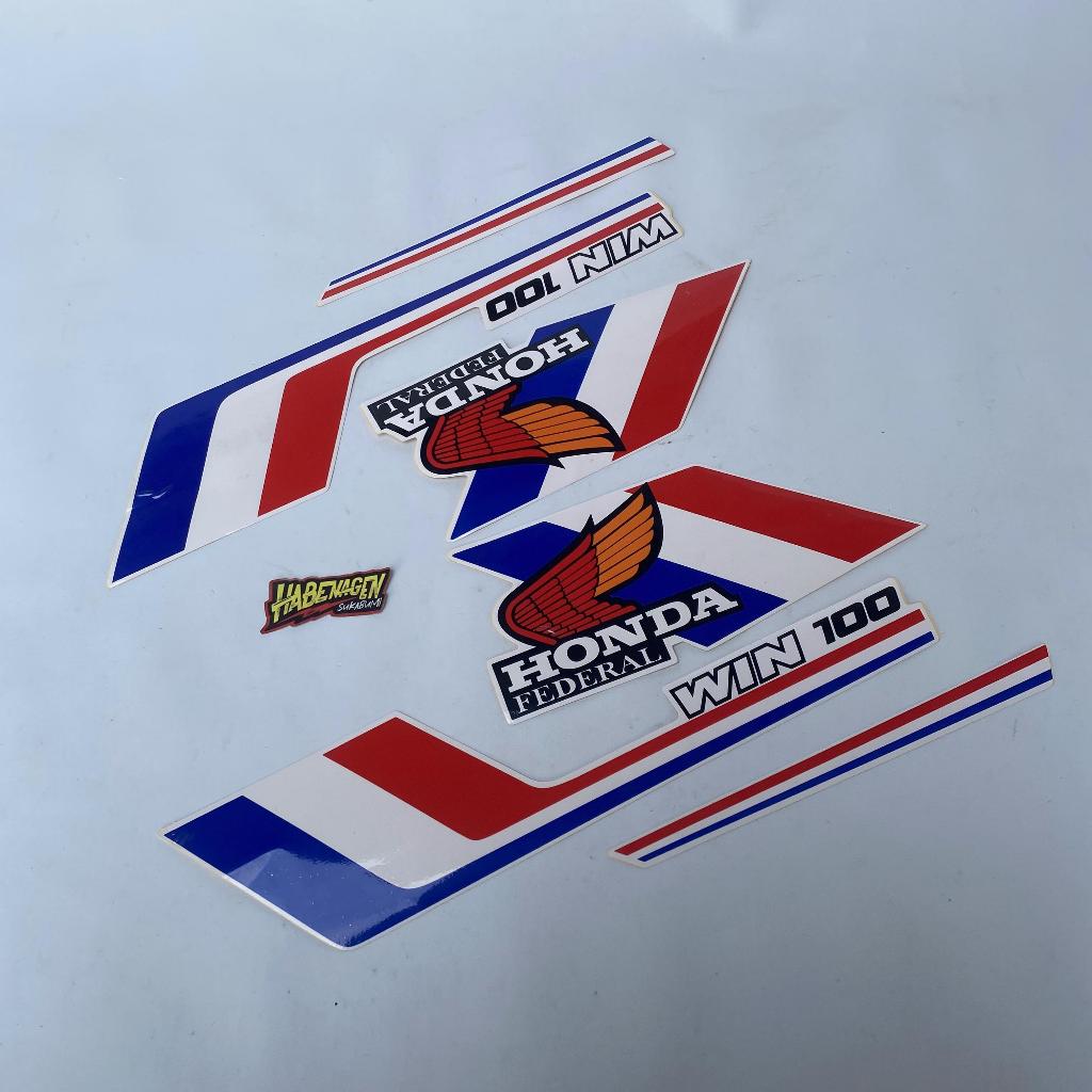 Jual STRIPING WIN FEDERAL CUSTOM | striping stiker sticker lis list ...
