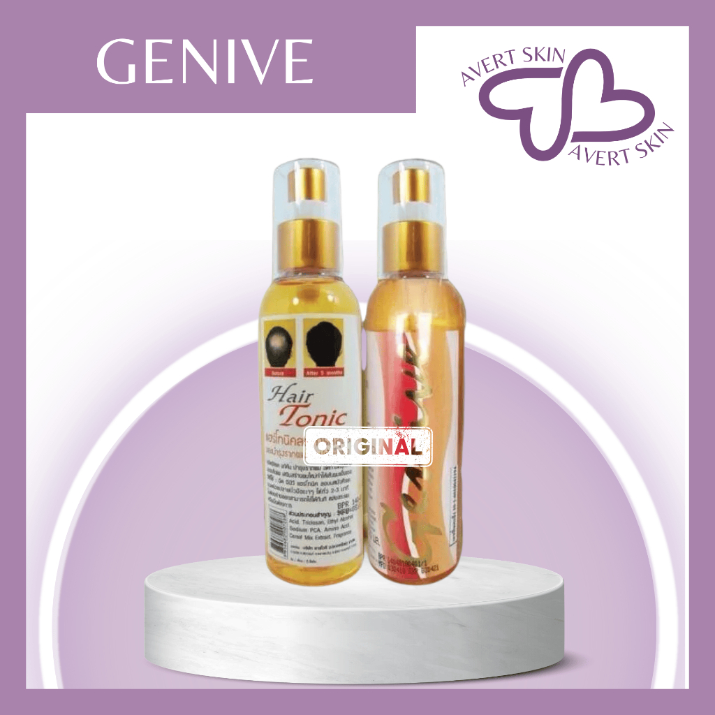 Jual GENIVE HAIR TONIC 120ML - TONIC RAMBUT RONTOK - PERAWATAN RAMBUT ...