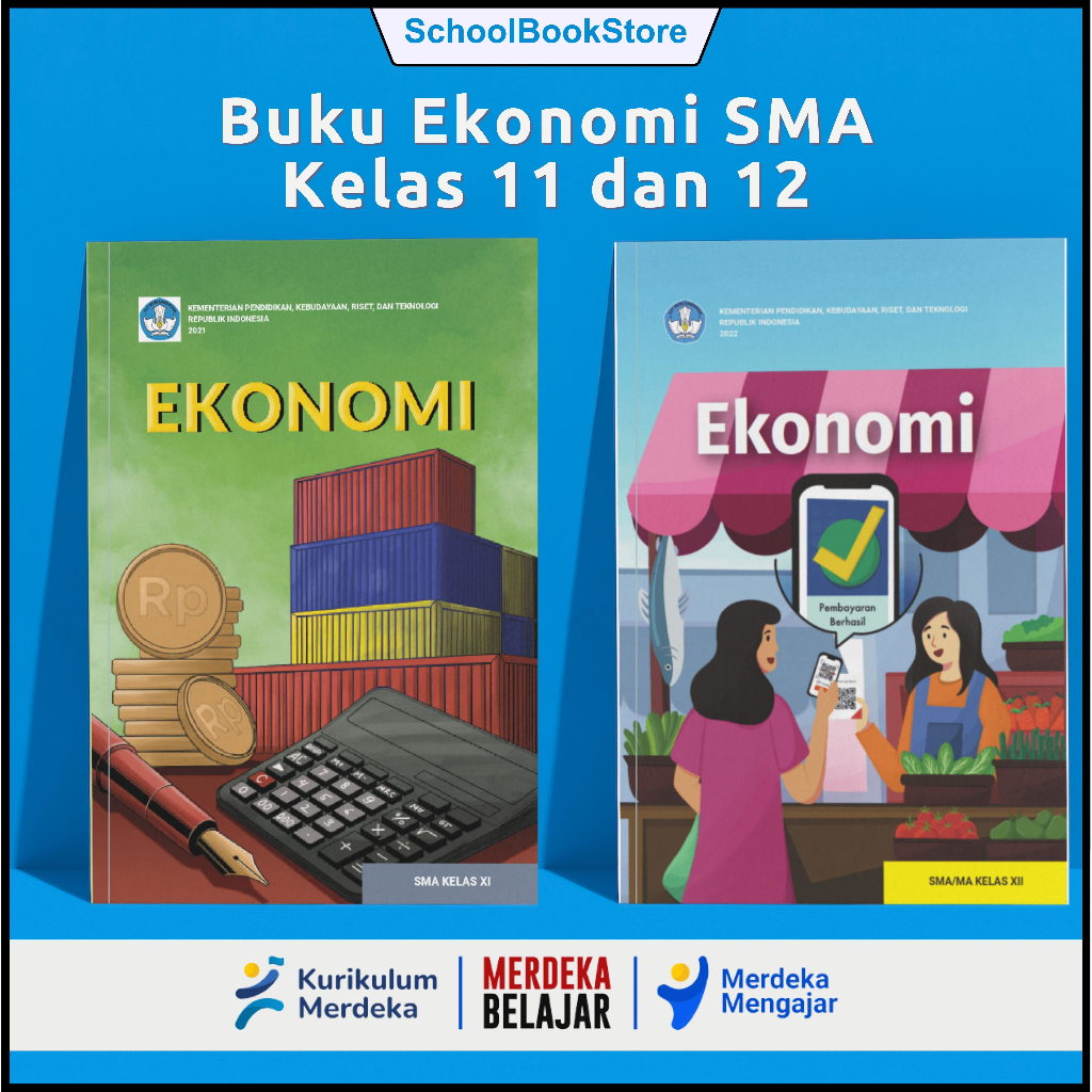 Jual Buku Siswa Pelajaran Ekonomi Sma Kelas Kurikulum Merdeka Kumer Kementrian