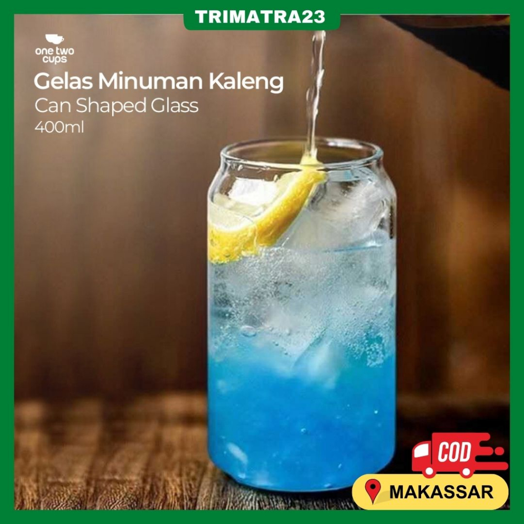 Jual Gelas Minuman Kaleng Can Shape Glass 400ml Shopee Indonesia 7370