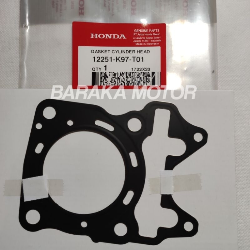 Jual Pak Kop Pak Silinder Kop (Gasket Cylinder Head) Honda PCX 150/ ADV ...