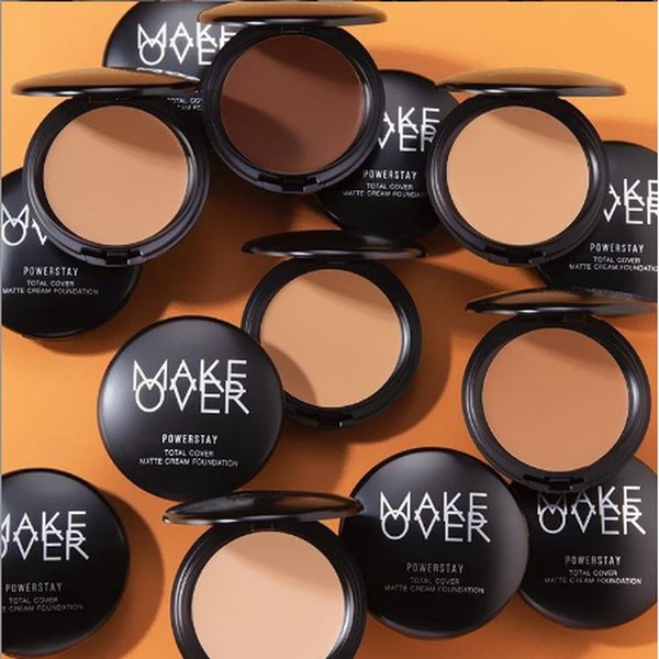 Jual MAKEOVER - POWER STAY TOTAL COVER MATTE CREAM FOUNDATION | Shopee ...
