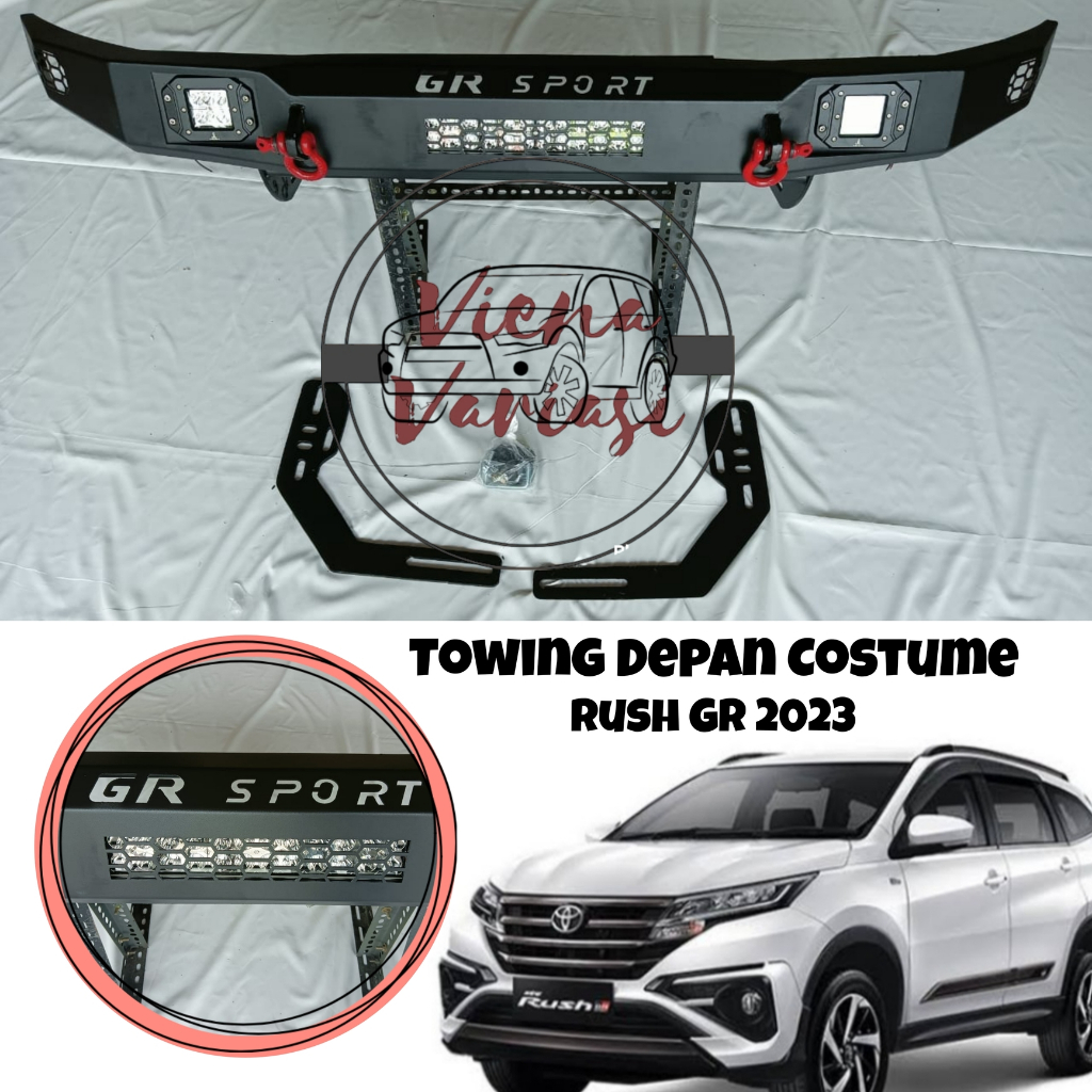 Jual Towing Pengaman Bumper Depan Mobil All New Rush GR Sport Model ...