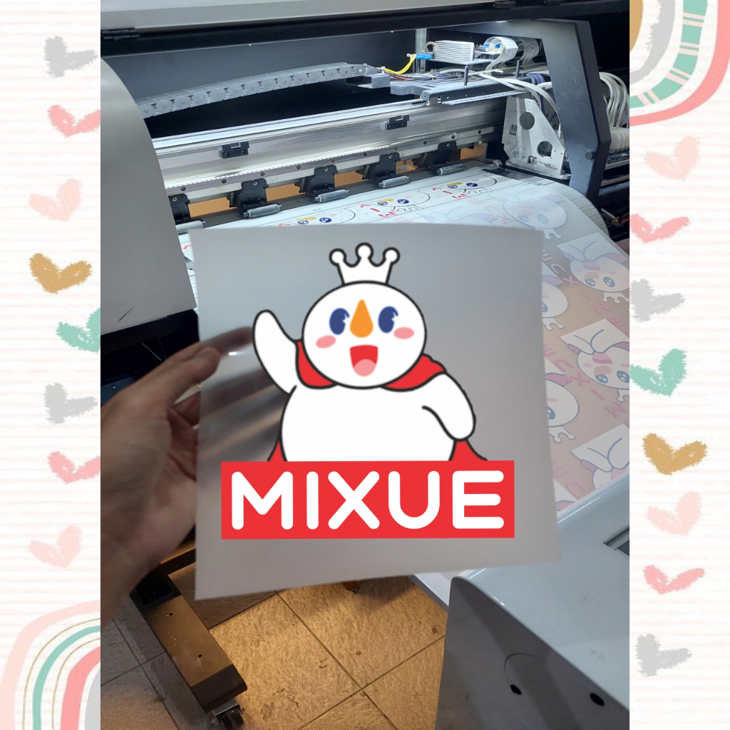 Jual MIXUE Print Sablon DTF Sablon Setrika Sablon Mixue Untuk Kaos ...