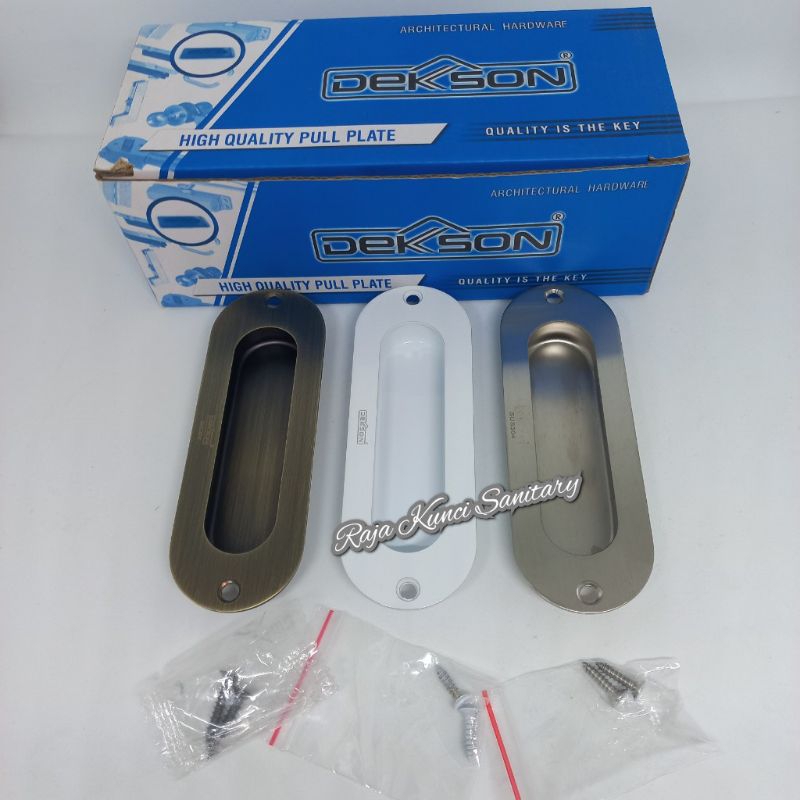 Jual Pull Plat Dekkson PP 012 SS/AB/White/Black/Handle Tanam Dekson