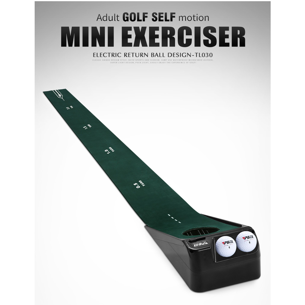 Jual PGM Electric Mini Putting Returner Golf Ball Putting Trainer ...