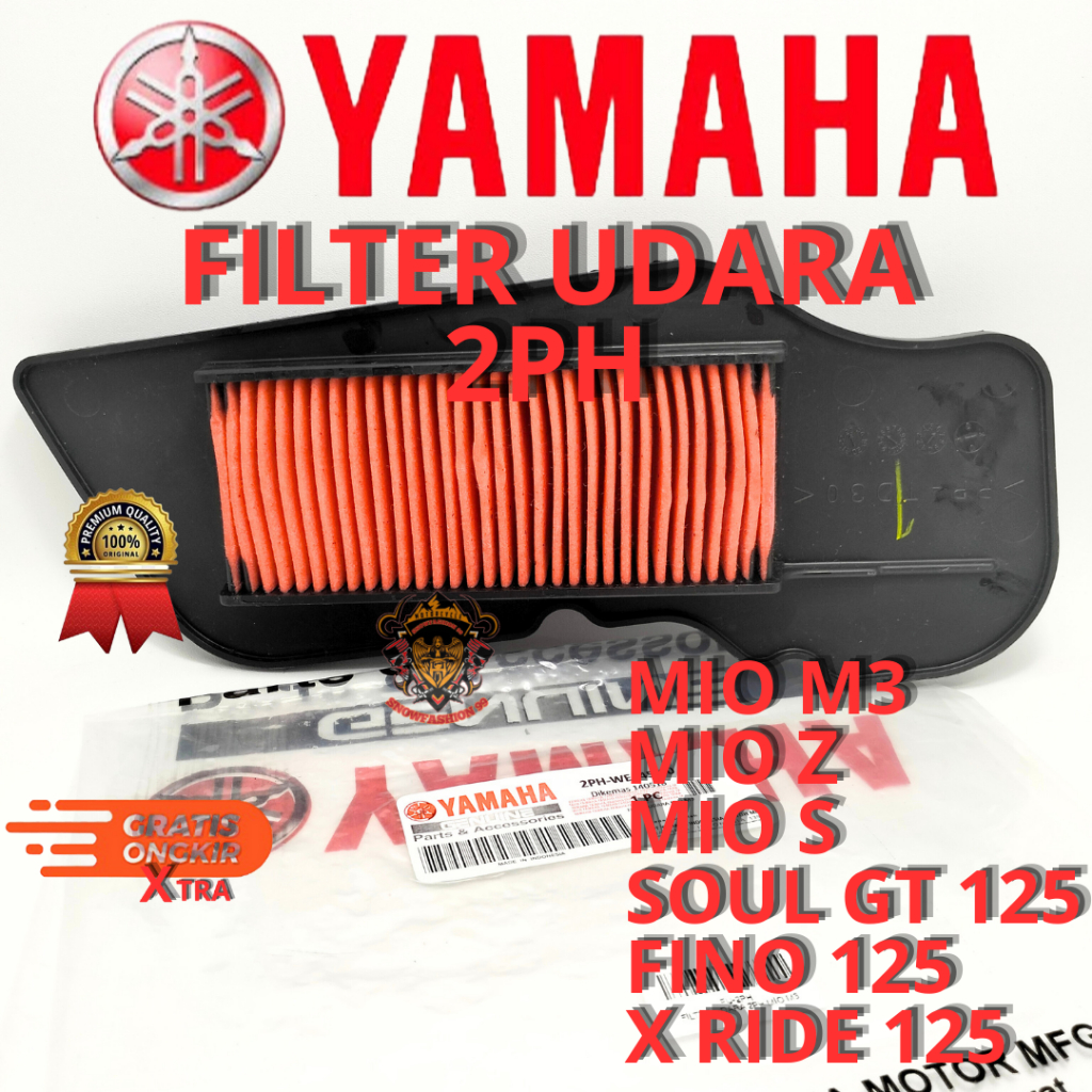 Jual FILTER UDARA SARINGAN UDARA 2PH YAMAHA MIO M3,MIO S,MIO Z,SOUL GT
