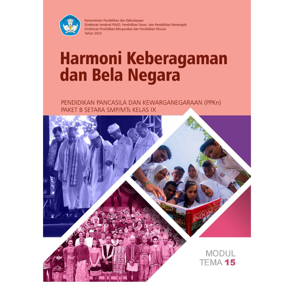 Jual Pendidikan Pancasila Dan Kewarganegaraan B15 [Harmoni Keberagaman ...