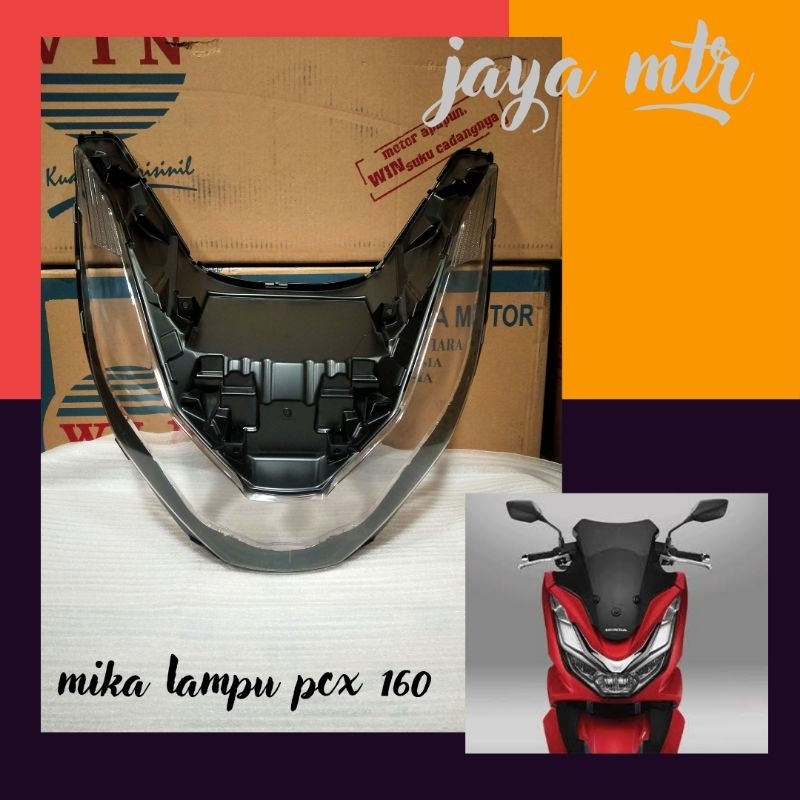 Jual Mika Lampu Depan PCX 160 2021 2022 2023 WIN | Kaca Reflektor PCX
