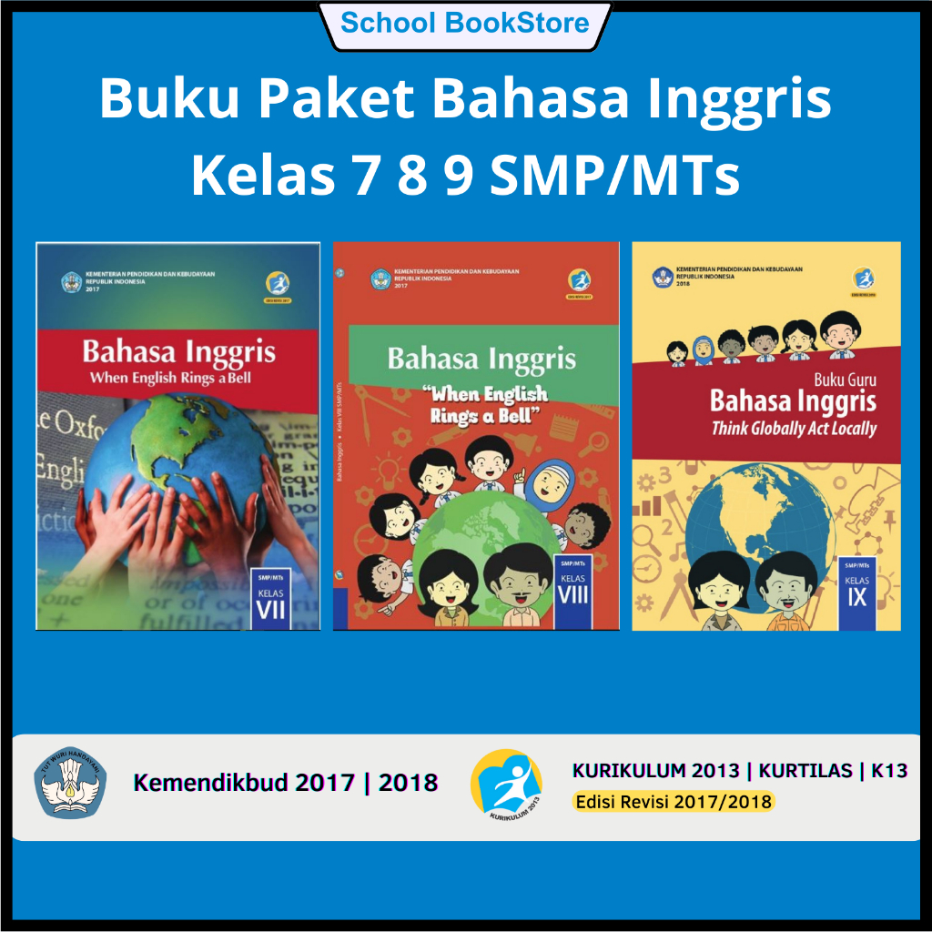 Jual Buku BAHASA INGGRIS Kelas 7 8 9 SMP/MTs Kurikulum 2013 Edisi ...