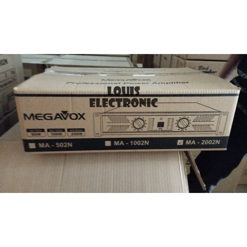 Jual Power Ampli MEGAVOX MA 2002 N Ampli MEGAVOX MA 2002N MA2002 ...