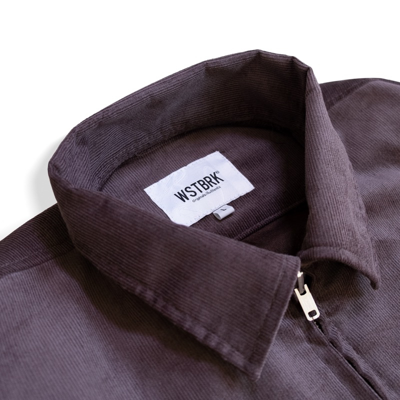 Jual WSTBRK - SCROVE WB - ( BROWN WASHED ) Drop Shoulder Work jacket ...