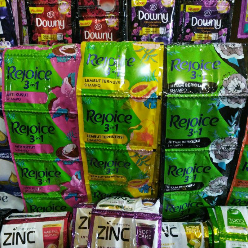Jual Shampo Rejoice Renceng ( Dapat 2 Renceng ) | Shopee Indonesia