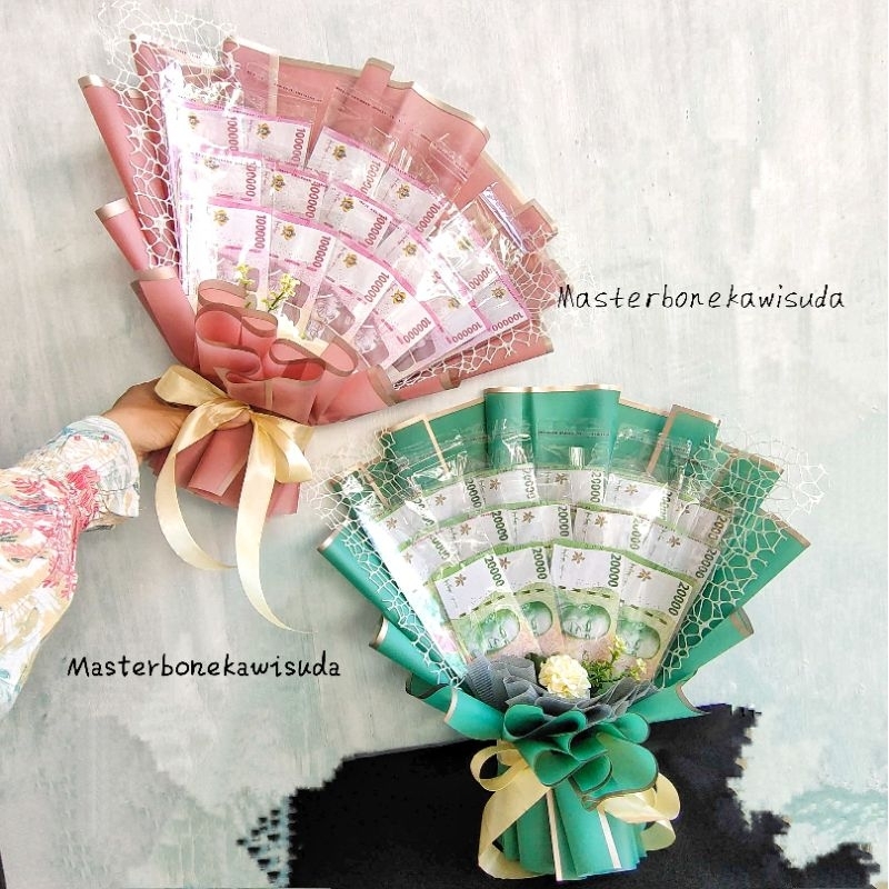 Jual BUKET UANG MAINAN / TOY MONEY BOUQUET / BUCKET UANG MAINAN