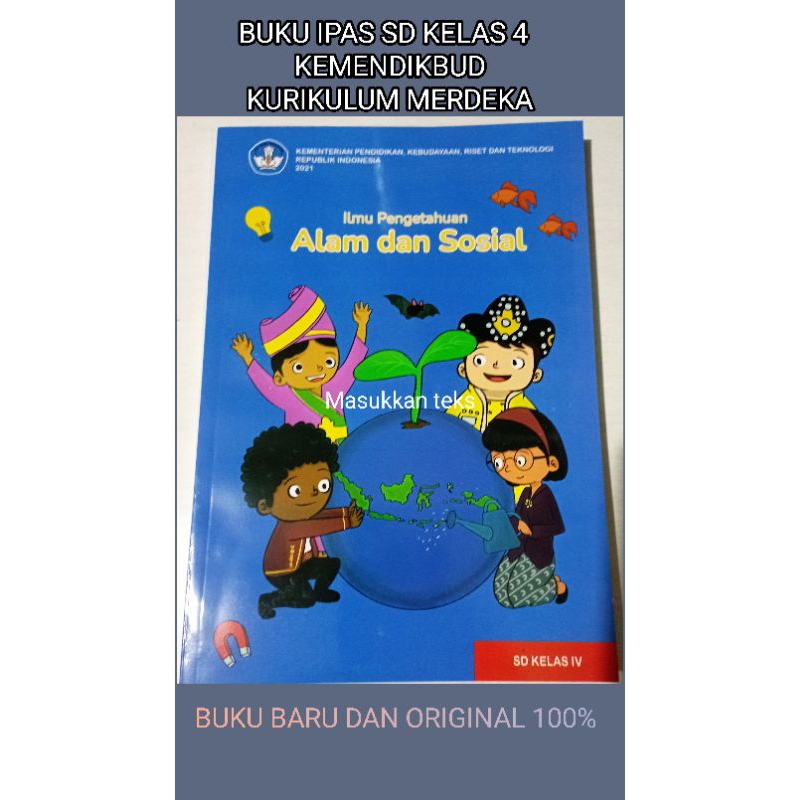 Jual BUKU IPAS SD MI KELAS 4 KURIKULUM MERDEKA KEMENDIKBUD | Shopee ...