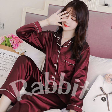 Piyama Satin Lengan L Panjang Celana Panjang Bajutidur ML Xl Xxl Xxxl Xxxxl