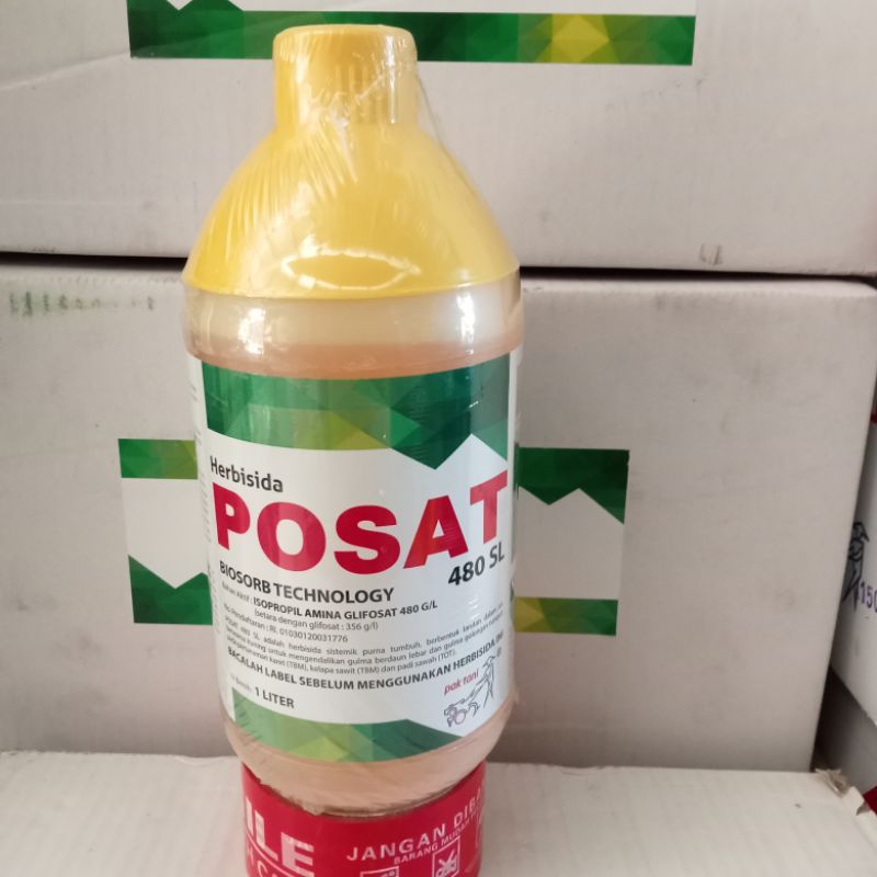 Jual Herbisida Posat 480 SL 1 Liter Pembasmi Aneka rumput liar Tuntas ...