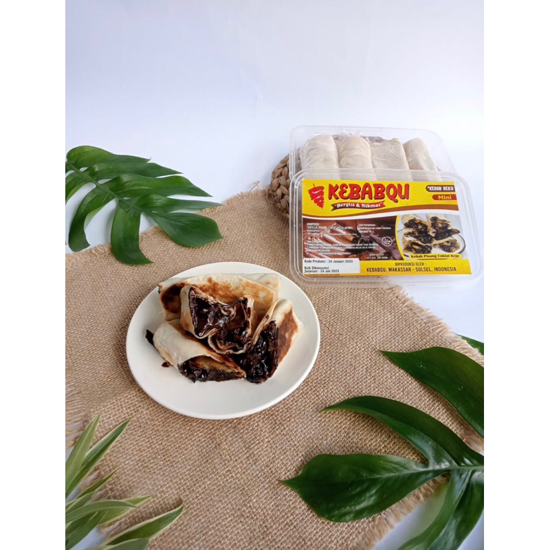Jual KEBABQU - Kebab Beef & Banana Choco Cheese & Tuna | Shopee Indonesia