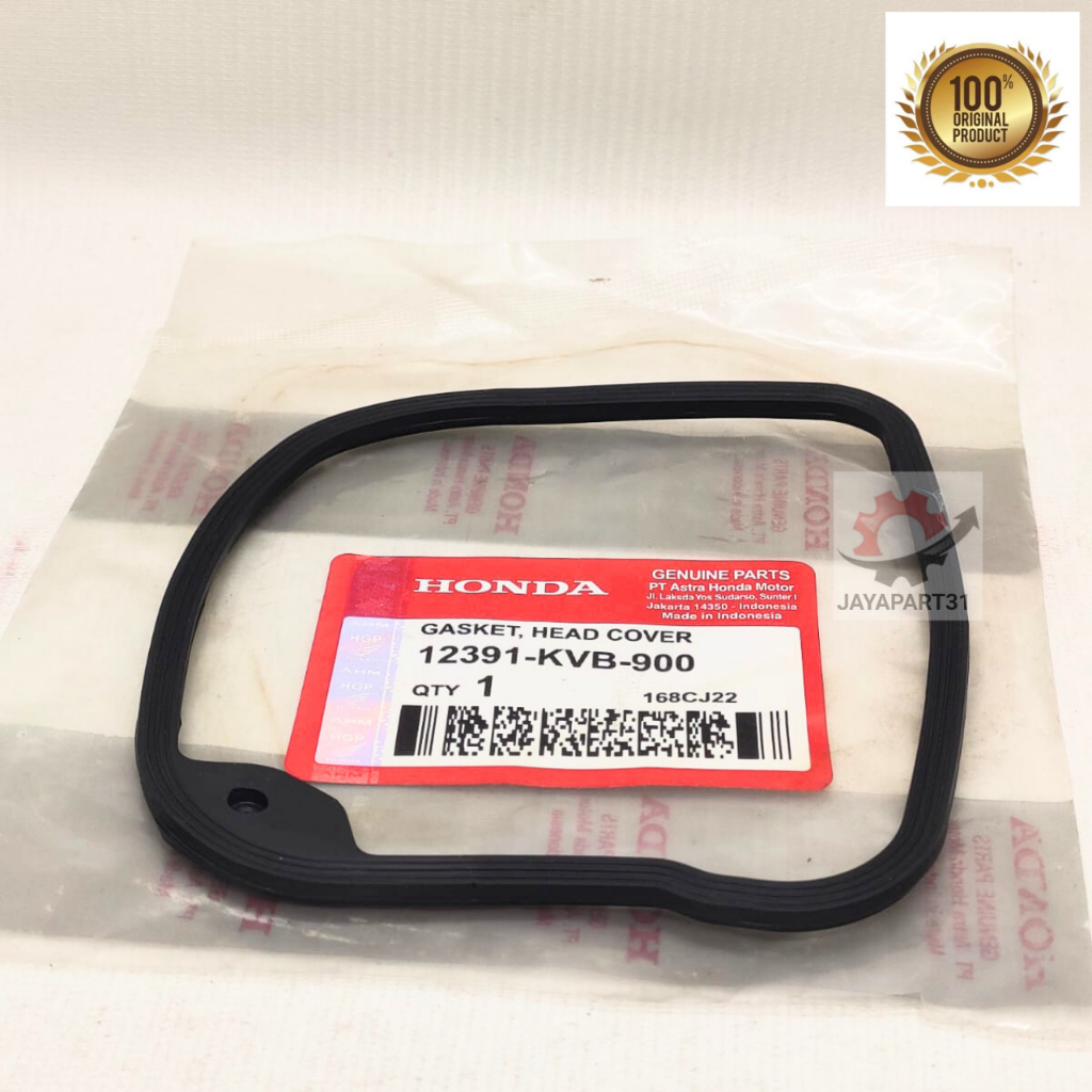 Jual KARET SEAL HEAD HONDA KVB ORIGINAL AHM PERSISI VARIO 110 KARBU ...