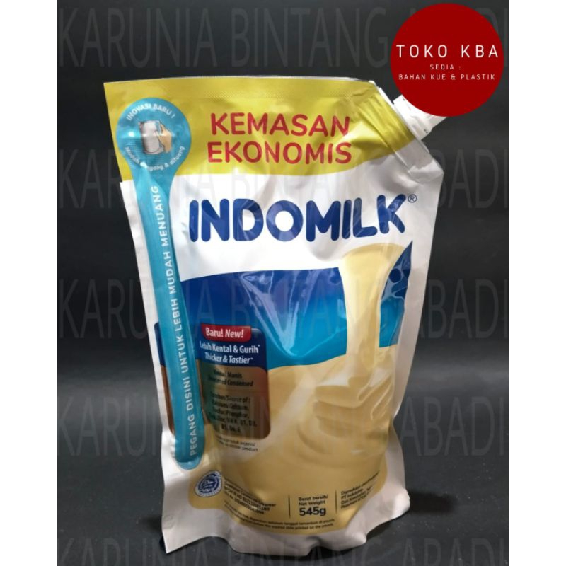 Jual Indomilk Krimer Susu Kental Manis Kemasan Ekonomis Pouch 545 Gram