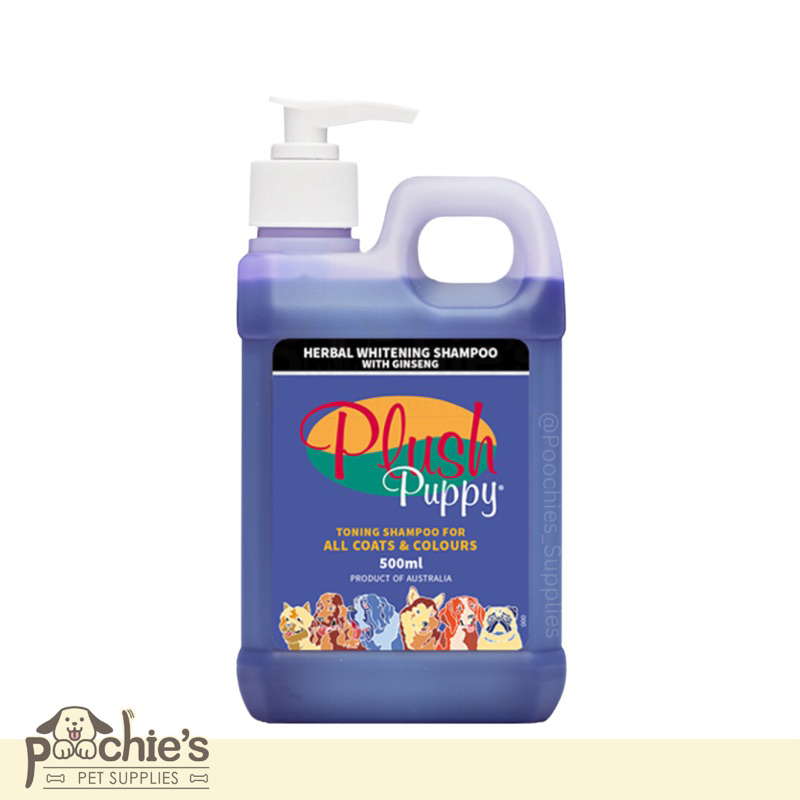 Jual Plush Puppy - Herbal Whitening Shampoo With Gingseng ( 500ml ...