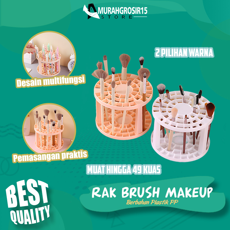 Jual Rak Brush Makeup / Rak Organizer Make Up Kosmetik | Shopee Indonesia