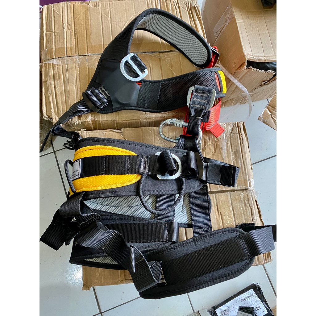 Jual body harness hadeng fullbody for work at hight not petzl avao ...