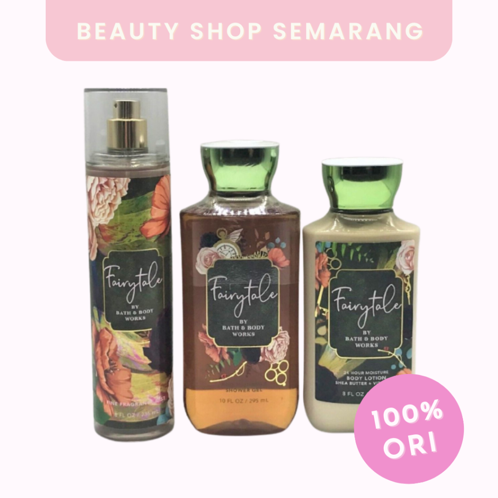 Jual BATH & BODY WORKS FAIRYTALE Diamond Shimmer Mist Shower Gel