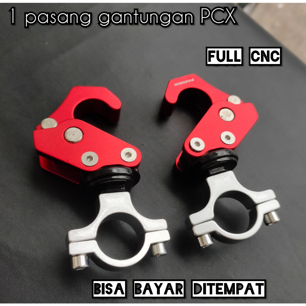 Jual Gantungan Hook Barang Di Stang Honda Pcx Pcx Lokal Dll Shopee Indonesia