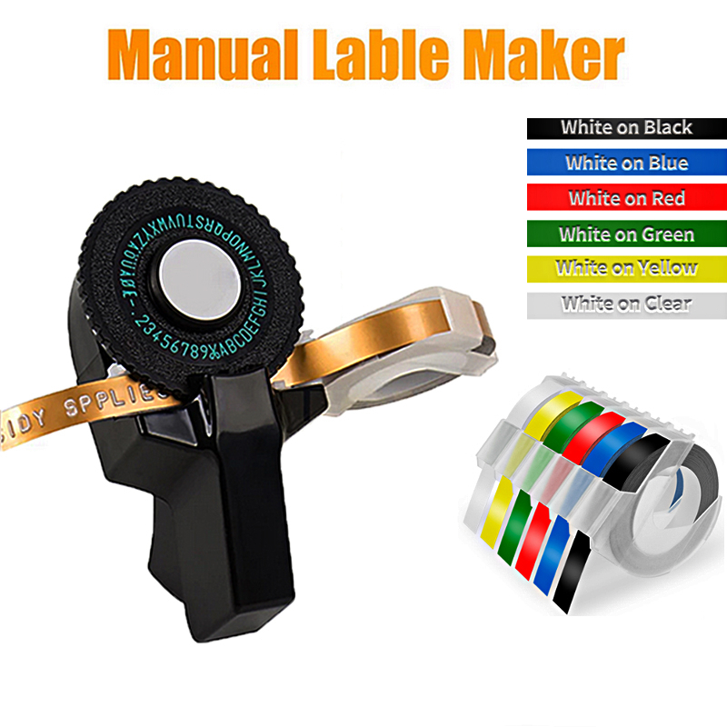 Jual CIDY dymo embossing label maker Decorative Tape Paper 3D embossing