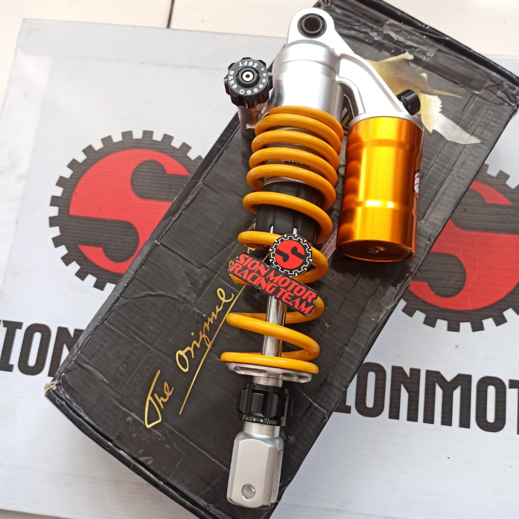 Jual Shockbreaker Belakang Shock Sok Matic Tabung Atas Answer Mm Stelan Kuning Vario