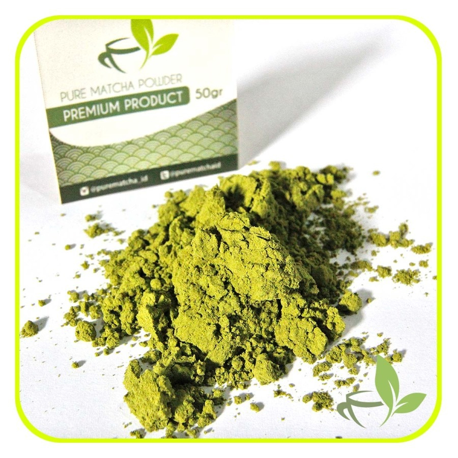 Jual Pure Matcha Powder 50gr Green Tea Bubuk Matcha Murni Tanpa ...