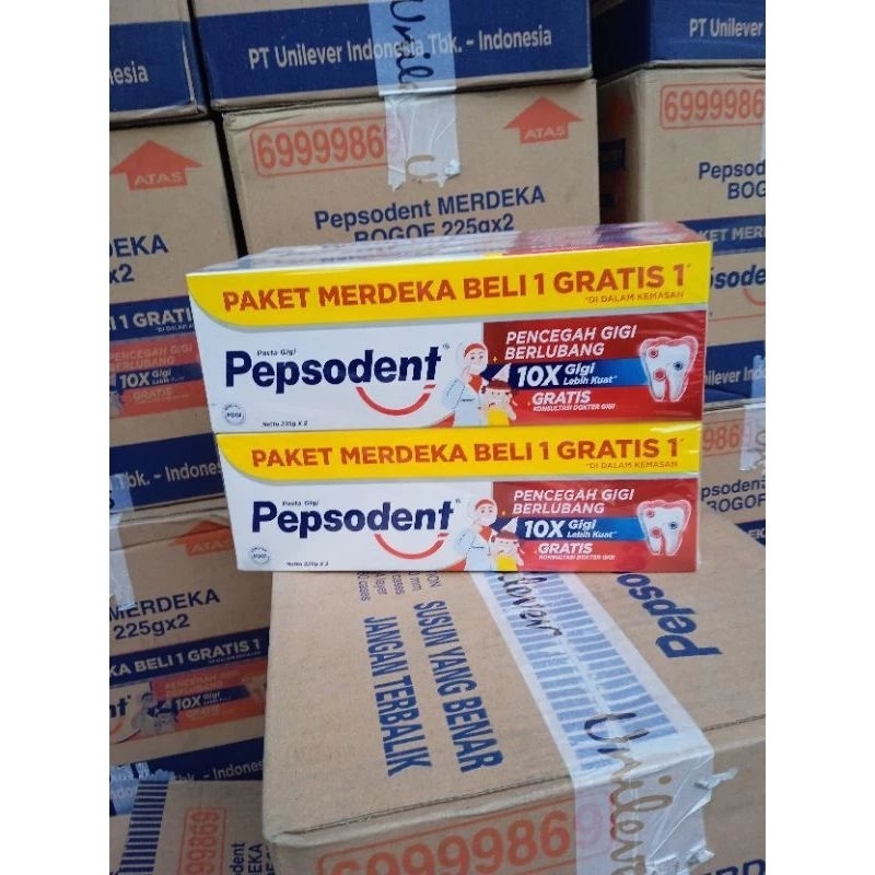 Jual Pepsodent 225gr Isi 2 Pcs Shopee Indonesia