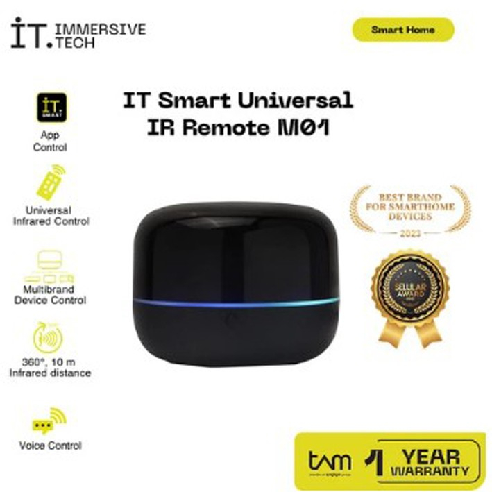 Jual IT Smart Remote M01 Universal IR Remote M01 - RGB Wifi Remote for ...