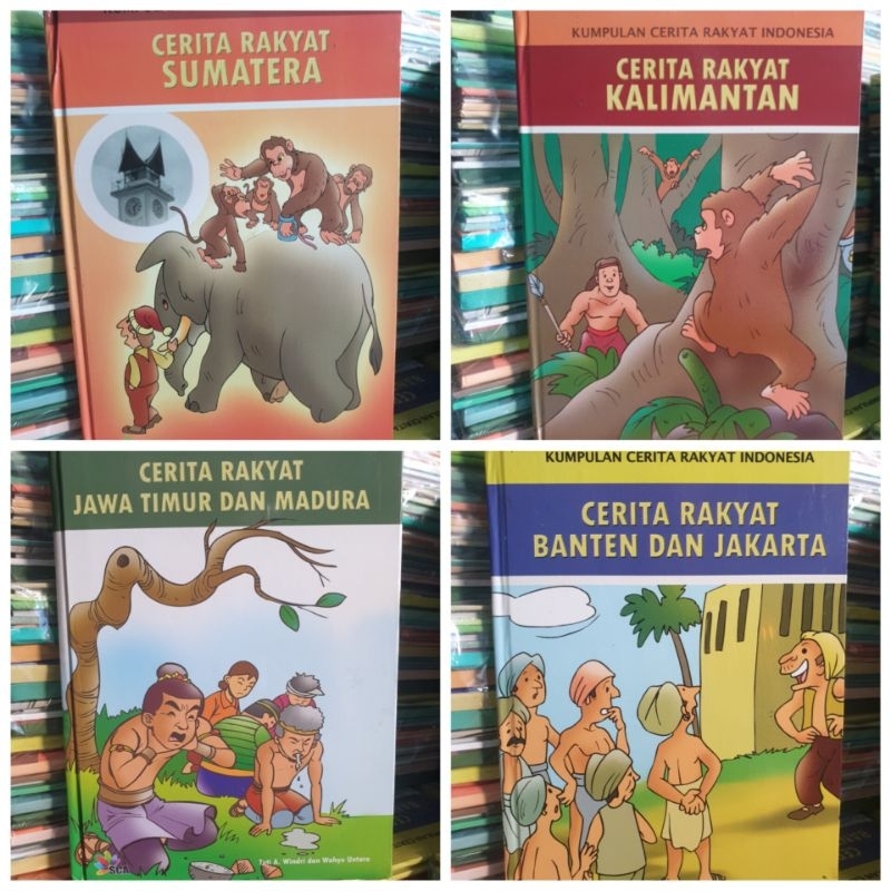 Jual Buku Kumpulan Cerita Rakyat Indonesia Shopee Indonesia