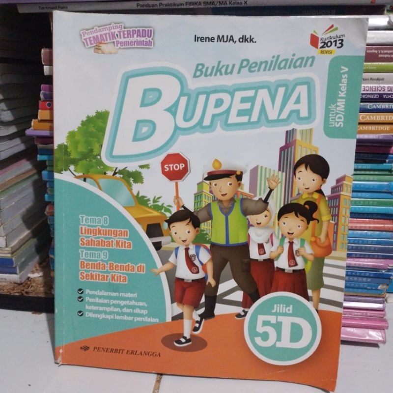Jual Buku Penilaian Bupena 5D kelas 5 SD revisi | Shopee Indonesia