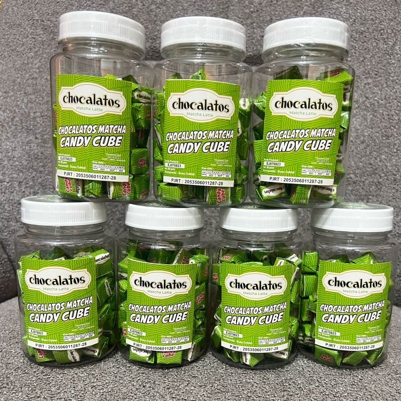 Jual CHOCALATOS MATCHA CANDY CUBE ISI 60 PCS | Shopee Indonesia