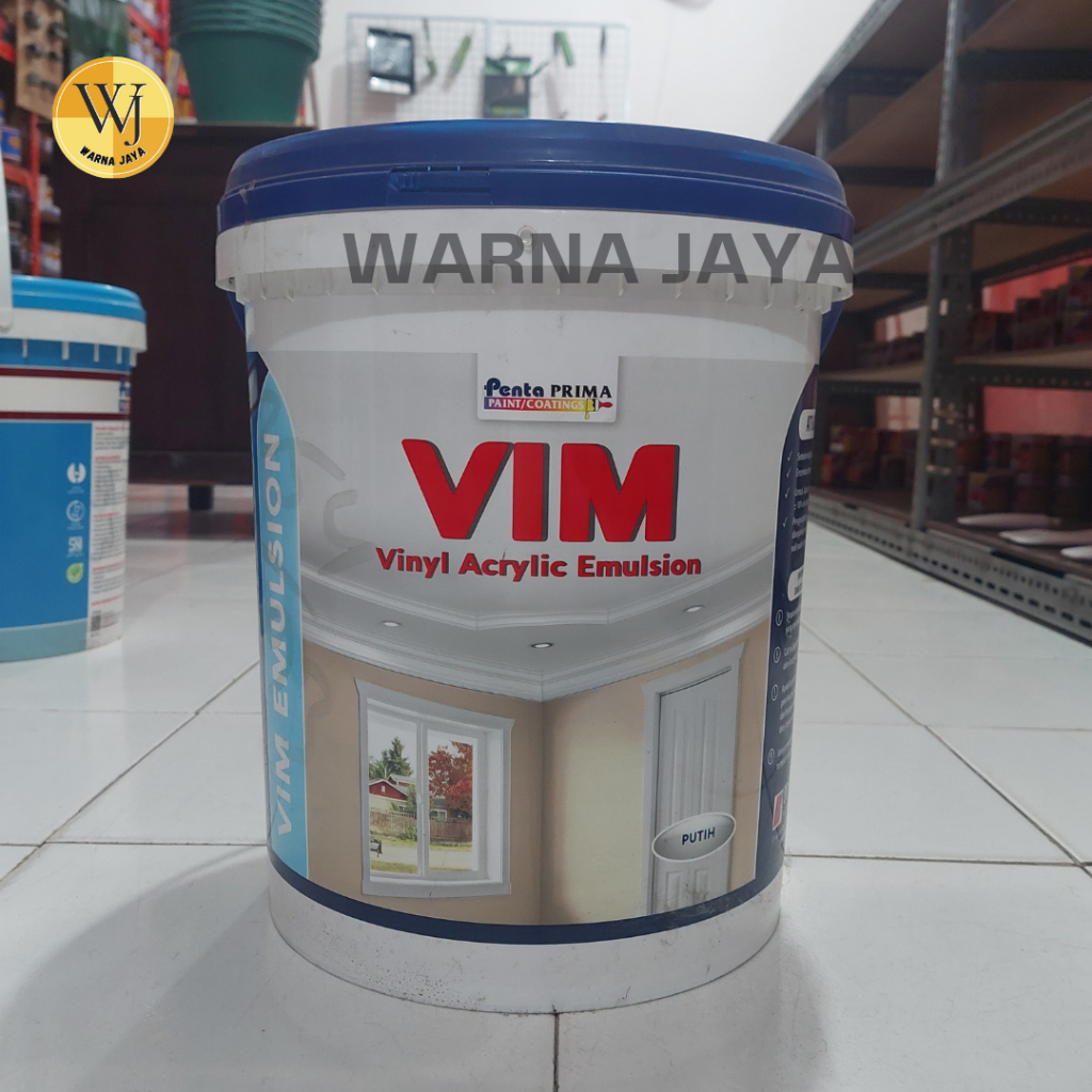 Jual Cat Dinding / Tembok Penta Prima Vim Emulsion 25 Kg | Shopee Indonesia