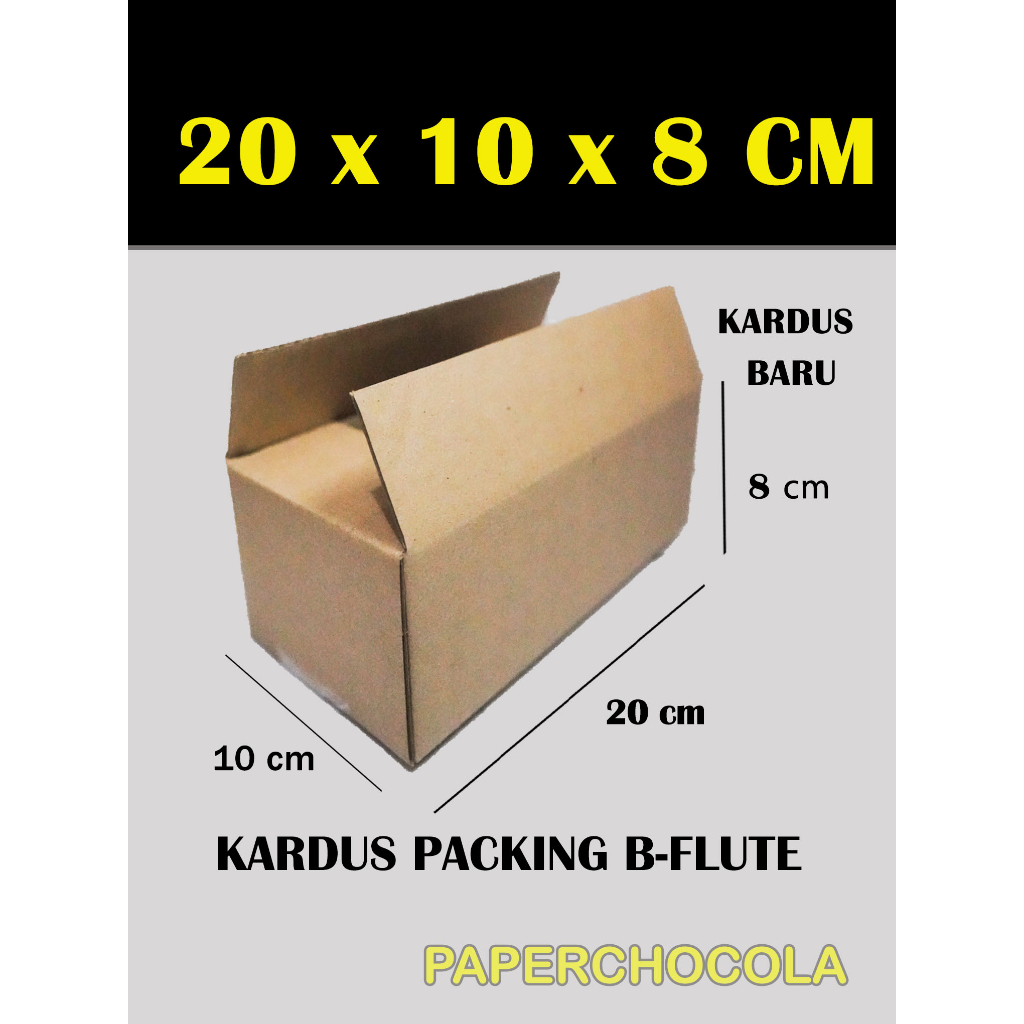 Jual Kardus Packing X X Cm Packing Online Box Karton Corugated B Flute Shopee Indonesia