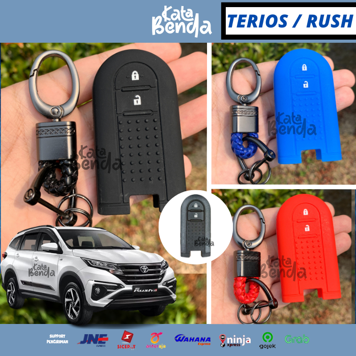 Jual Cover Kunci Remote Toyota Rush New Casing Smartkey GR 2023 ...
