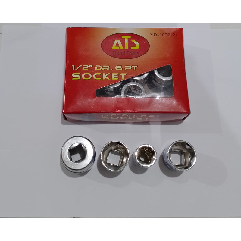Jual ATS Mata Shock 6pt 1/2inch 8mm - 32mm Soket Mata Socket 1/2