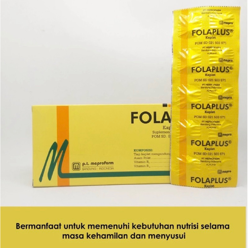 Jual Folaplus- Asam Folat Harga Per Strip T3 | Shopee Indonesia