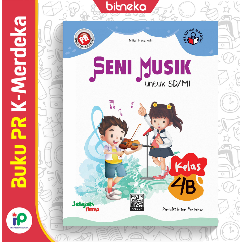 Jual Buku PR Interaktif Seni Musik 4B SD/MI Kelas 4 Semester 2 ...