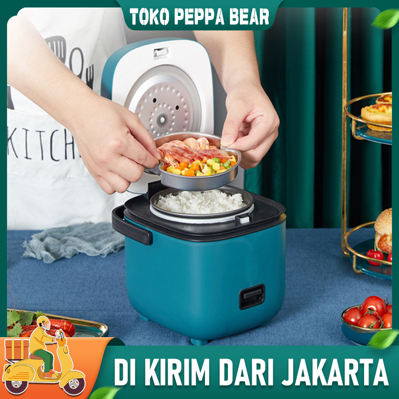 Jual Rice Cooker Home 1.2 Liter Mini Multifungsi Nasi Cooker 1 hingga 2