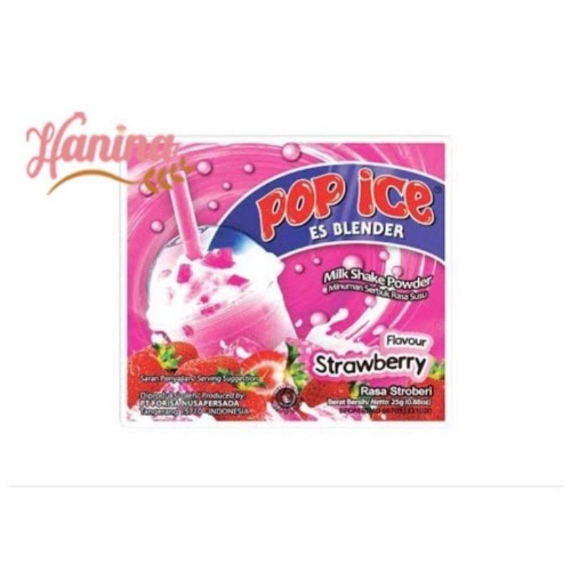 Jual Pop Ice Renceng Isi 10 Sachet Aneka Rasa Shopee Indonesia 7247