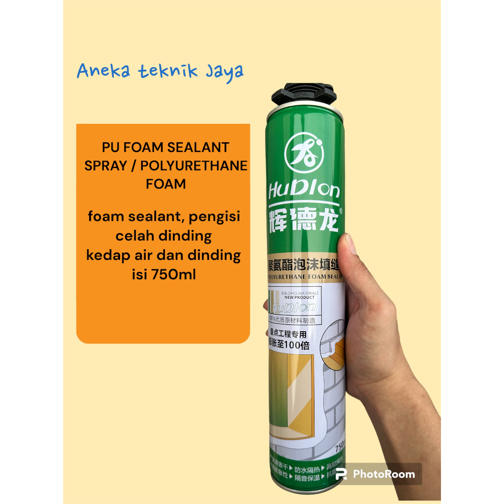 Jual Pu Foam Sealant Spray Polyurethane Foam Ml Shopee Indonesia