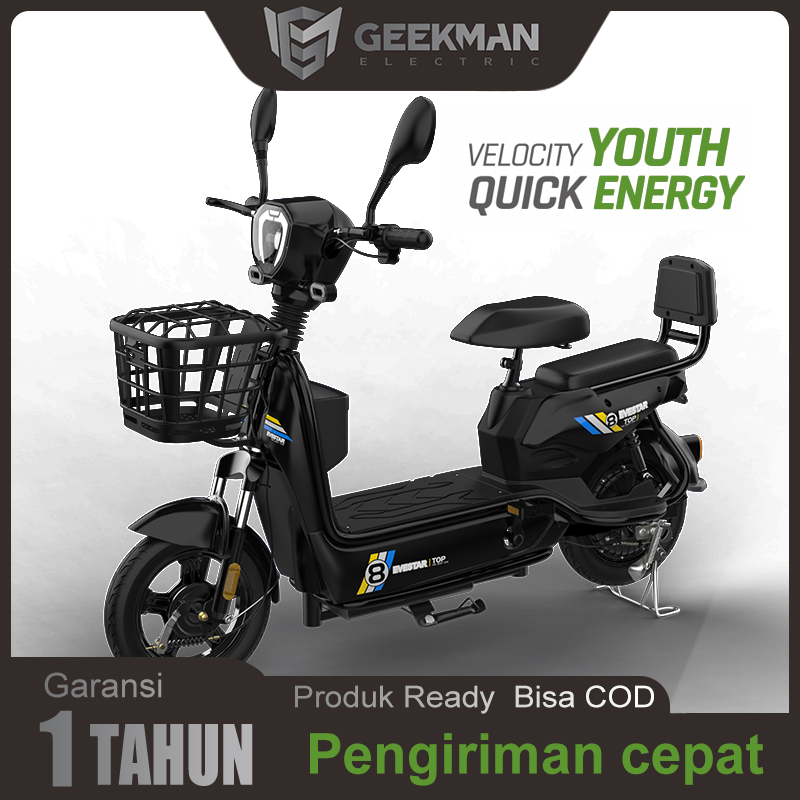 Jual Geekman Sepeda Listrik dewasa Sepeda Motor Listrik Kapasitas