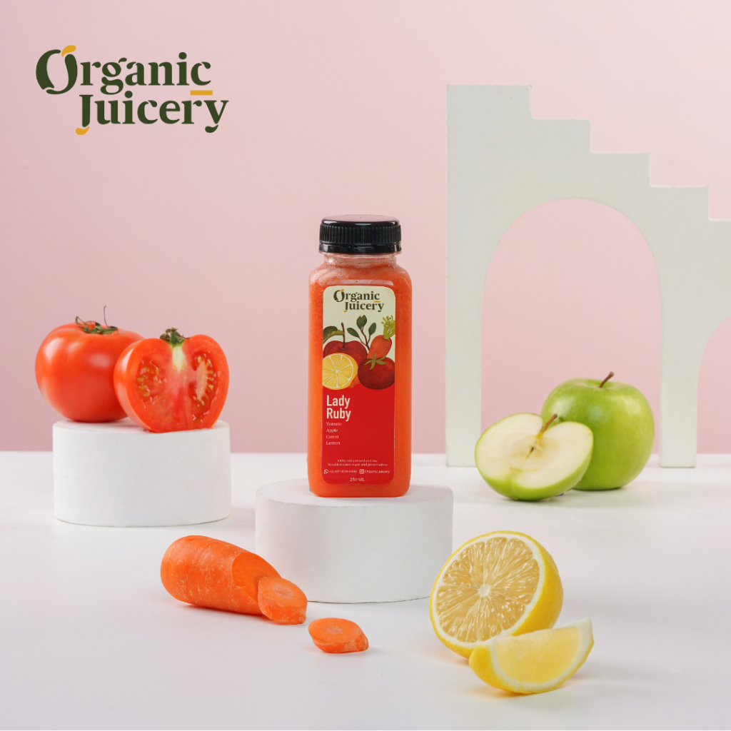 Jual Lady Ruby 250 ml | Cold Pressed Juice Tomat Beef Apel Wortel Lemon ...